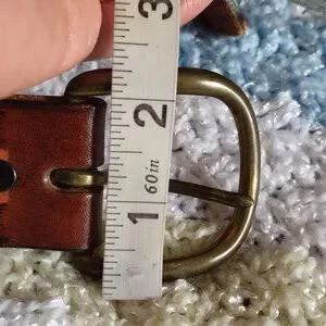 Chambers Top Grain Leather Tooled Tribal Western Turquoise Belt Chambers | Accessories | Chambers Top Grain Leather Tooled  main image 2